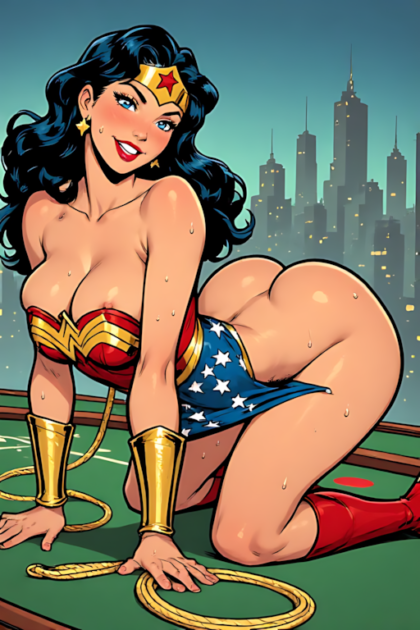 Wonder Woman from DC Vintage Comics NSFW HentaiXXX