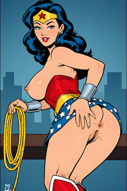 Wonder Woman from DC Vintage Comics NSFW HentaiXXXIII