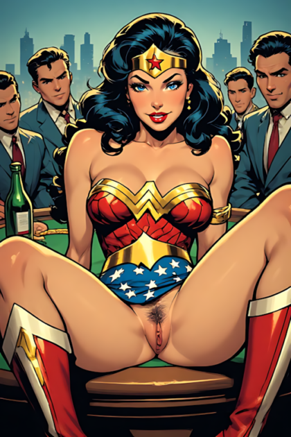 Wonder Woman from DC Vintage Comics NSFW HentaiXXXIX