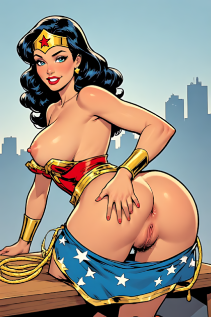 Wonder Woman from DC Vintage Comics NSFW HentaiXXXV