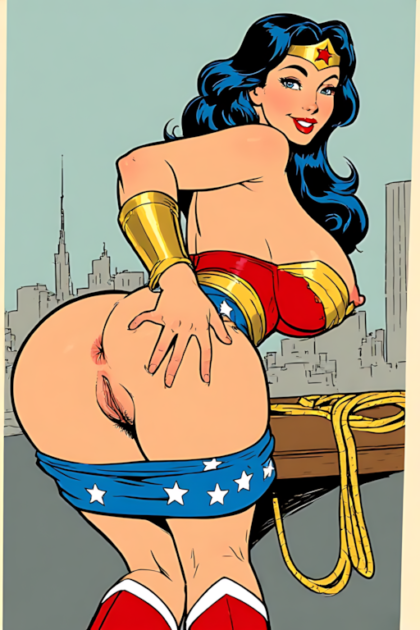 Wonder Woman from DC Vintage Comics NSFW HentaiXXXVI