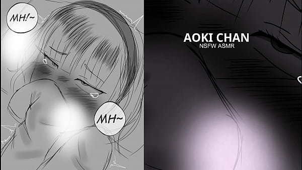 (ASMR) Anime girl masturbating hard Cute and sexy moaning