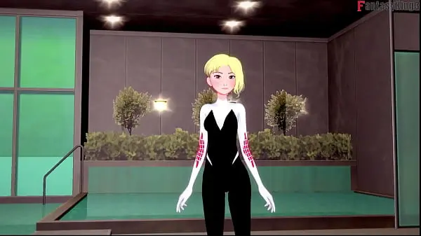 Gwen Stacy bikini blowjob | Marvel | Full & Pov version on Sheer & PTRN: Fantasyking3