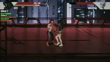 Hentai game Pure onyx . Cute punk lady having sex with a masked man