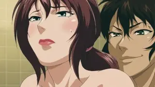 MILF with Big Ass and Lewd Pussy Fucks Doggystyle in the Shower