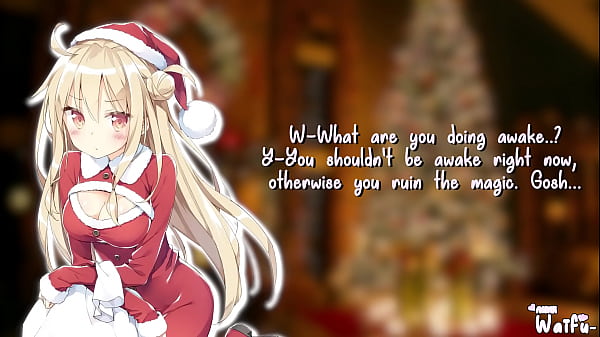 Santa’s Little Helper falls down your chimney – ASMR