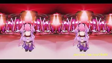 VR180 mmd Vivi Dance 3d hololive Hentai