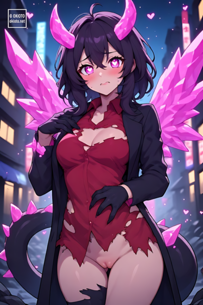 Kuroe Akaishi NSFW Kaiju Girl Caramelise HENTAIV