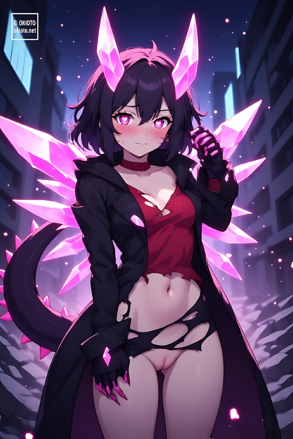 Kuroe Akaishi NSFW Kaiju Girl Caramelise HENTAIXIII