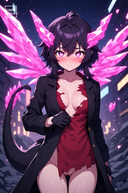 Kuroe Akaishi NSFW Kaiju Girl Caramelise HENTAIXXIV
