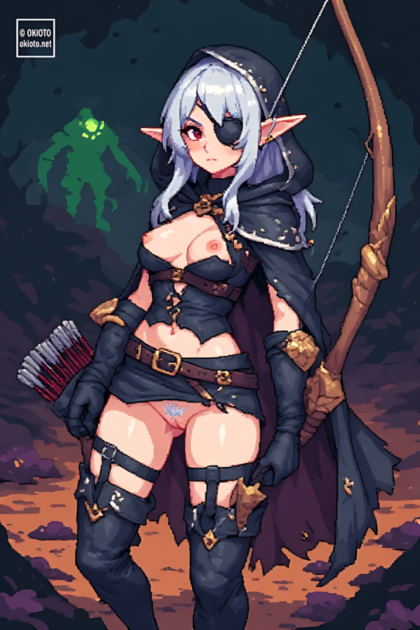 TBH Ranger Skin Plaguelands NSFW Pixel Art – Task Bar HeroXXIV