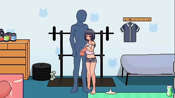 Delivery Hot – Delivering packages and meeting Sakura who likes to work out and protein like cum
