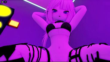 【Roblox Brookhaven】 This hentai girl shakes her hips in a sexy pose 【2026/4】