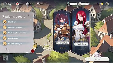 Knight Goes Full Femdom | Erotic Card Battler | Aura Hentai Cards Ep 3