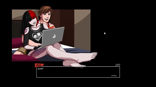 [Paradise Lust 2] POV Raven slow fuck by big white cock