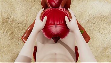 Sultry Sands of the Gerudo Outpost – Gerudo Girl POV Sucking a Cock and Being Ravaged and Filled from Behind in an Intense Zelda Hentai