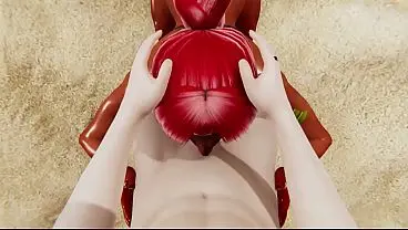Sultry Sands of the Gerudo Outpost – Gerudo Girl POV Sucking a Cock and Being Ravaged and Filled from Behind in an Intense Zelda Hentai