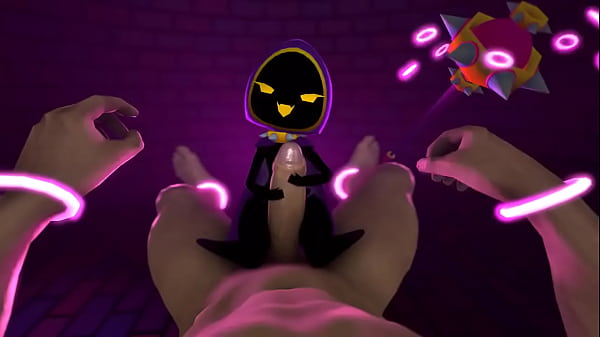 malice capture the hero and gave him a hand job