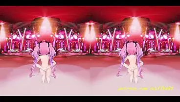 VR180 mmd Vivi nude Dance 3d hololive Hentai